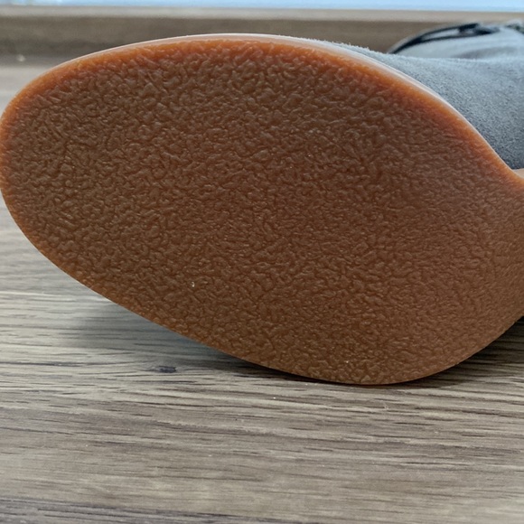 Johnston and Murphy gray suede snakeskin leather block boots - Picture 7 of 10